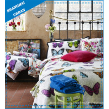 Butterly Polyester Print Bettwäsche Quilt (Set)